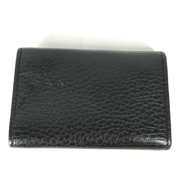 GUCCI GG Marmont 6-ring key case, black leather, for women, 456118 - Picture 4 of 8